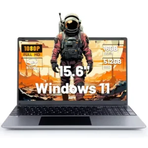 15.6 Inch Laptop 16GB DDR4 512GB SSD