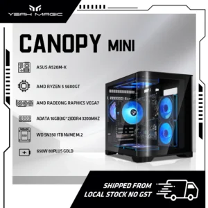 YEAH MAGIC Gaming Desktop AMD Ryzen 5