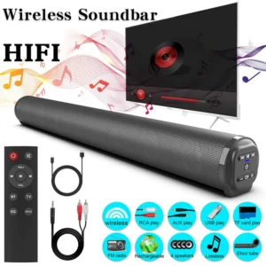 Sound Bar TV Sound System Wireless Subwoofer