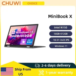 Touch Screen MiniBook X 2-in-1 Laptop