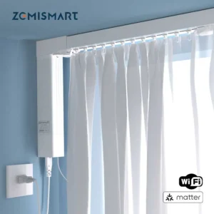 WiFi Electric Sliding Curtain with Smart Motor Support