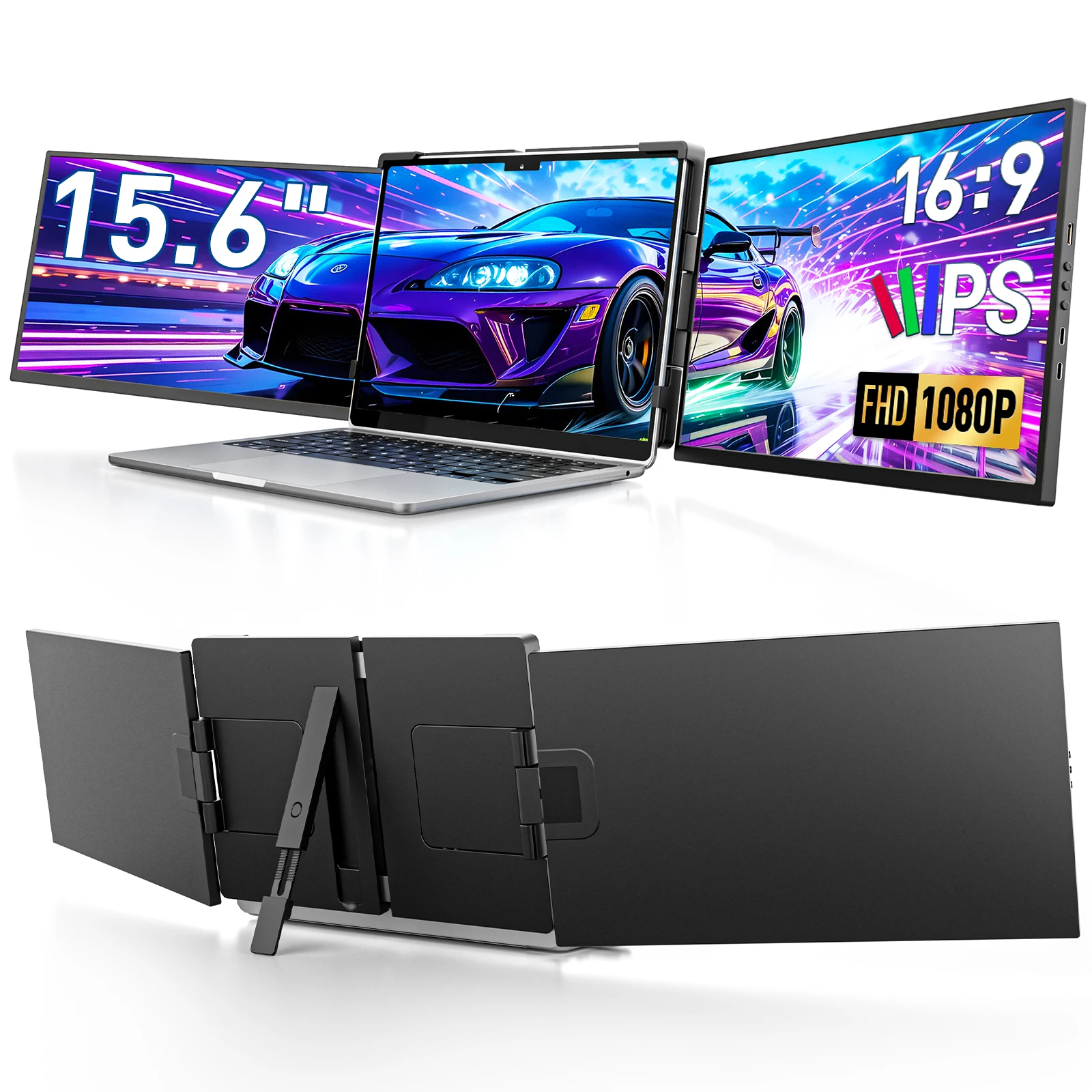 15.6inch Triple Screen Extender - Image 1