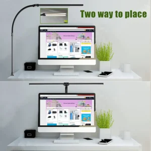 Double Head LED Desk Lamp - Thumbnail Image 3