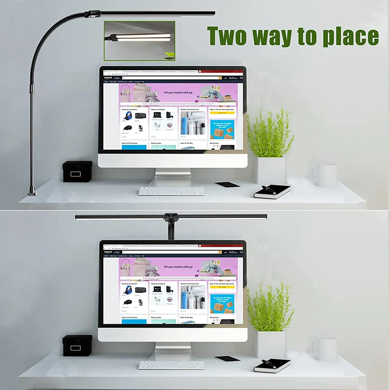 Double Head LED Desk Lamp - Image 3