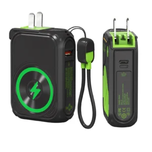 10000mAh Magnetic Wireless Power Bank - Thumbnail Image 2