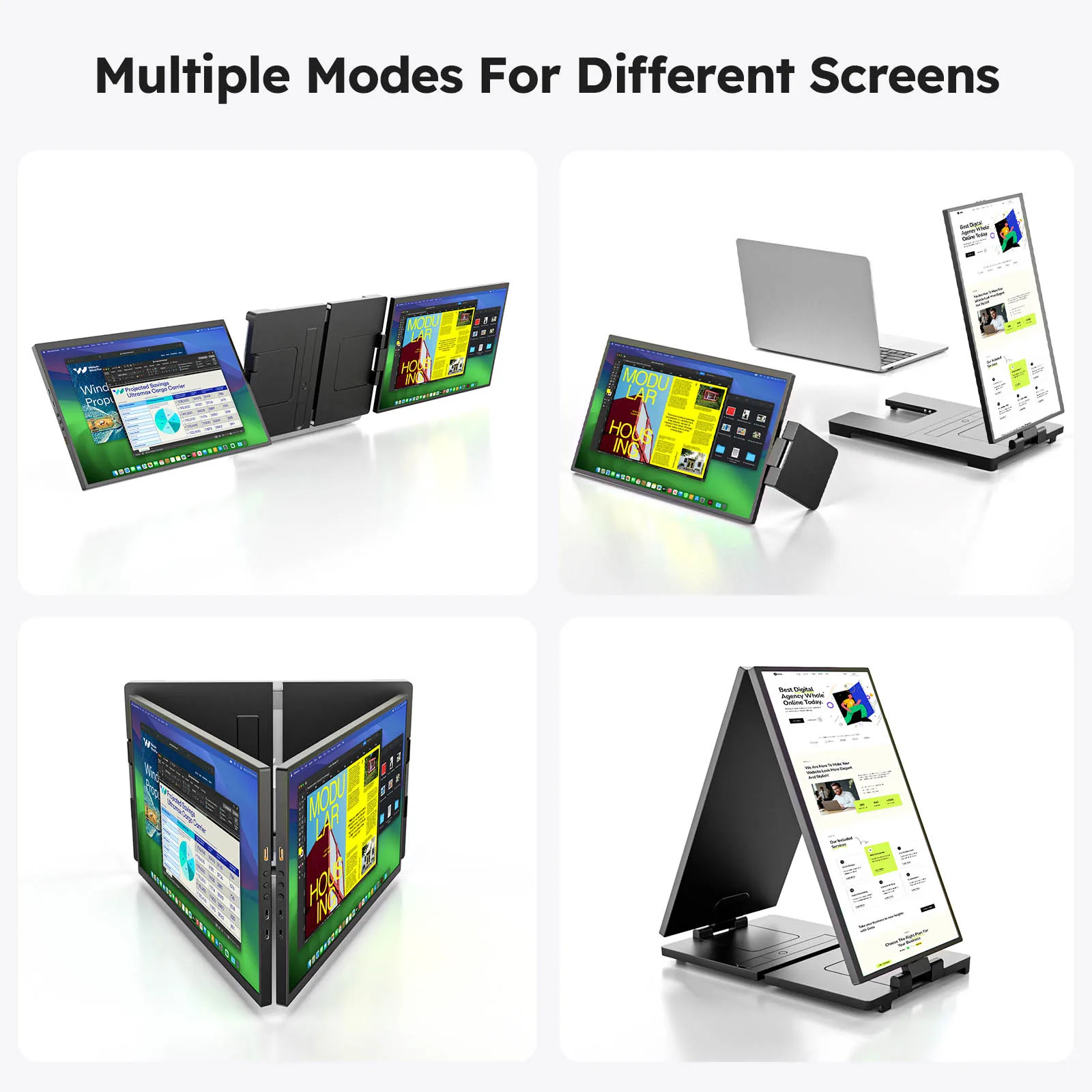 15.6inch Triple Screen Extender - Image 4