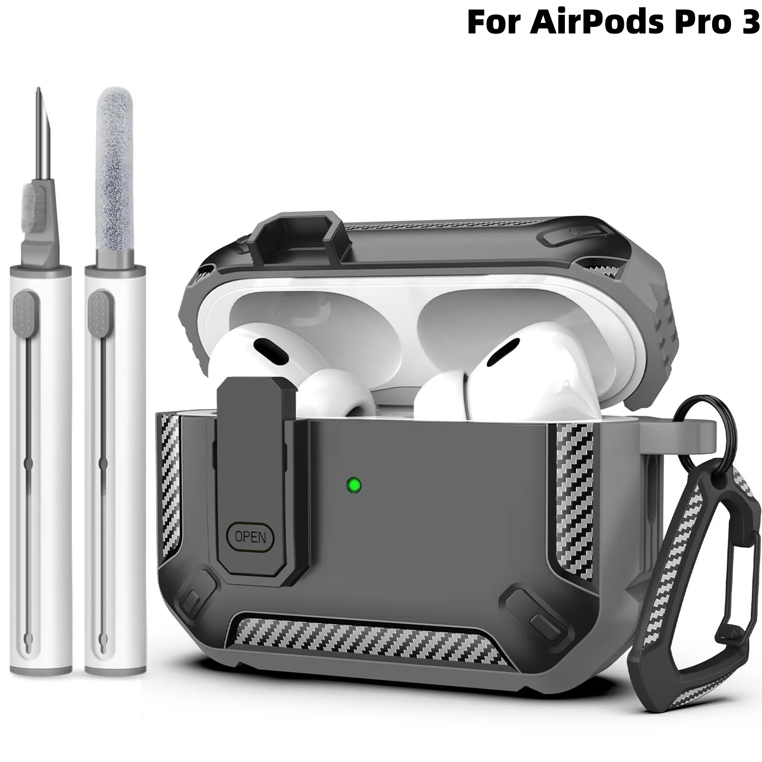 Airpods Pro 3 Secure Lock Earphone Case - Image 1