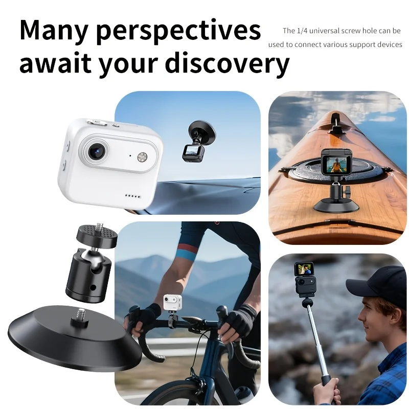 32GB 4K HD Flip Screen Thumb Camera - Image 3