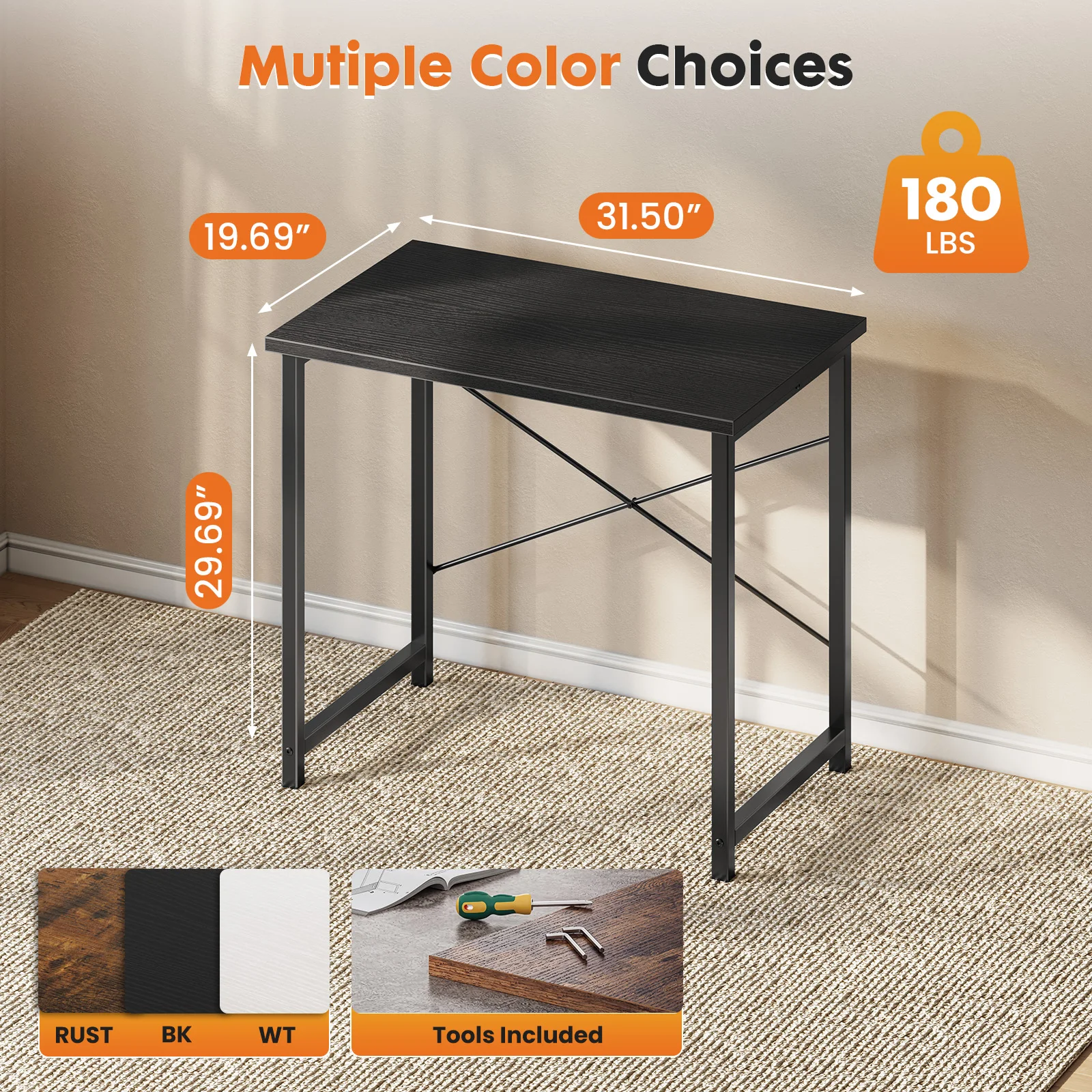 MCQ 31 Inch Standing Office Desk - Image 3