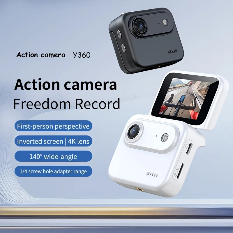 32GB 4K HD Flip Screen Thumb Camera - Image 2