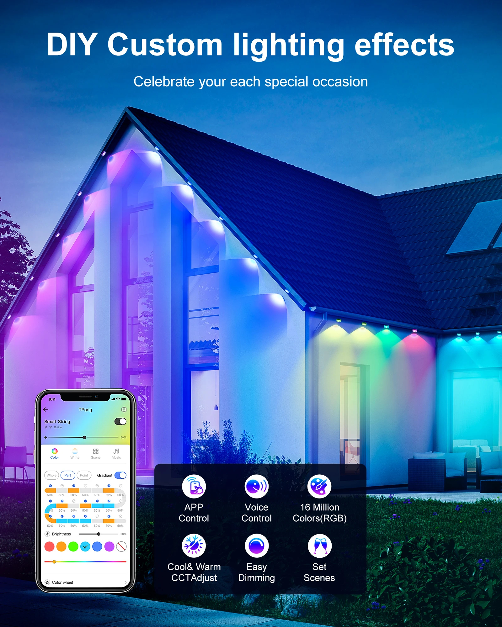 Permanent Outdoor Lights - Image 4