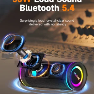 MLOVE E80 Portable Bluetooth Speaker - Thumbnail Image 4