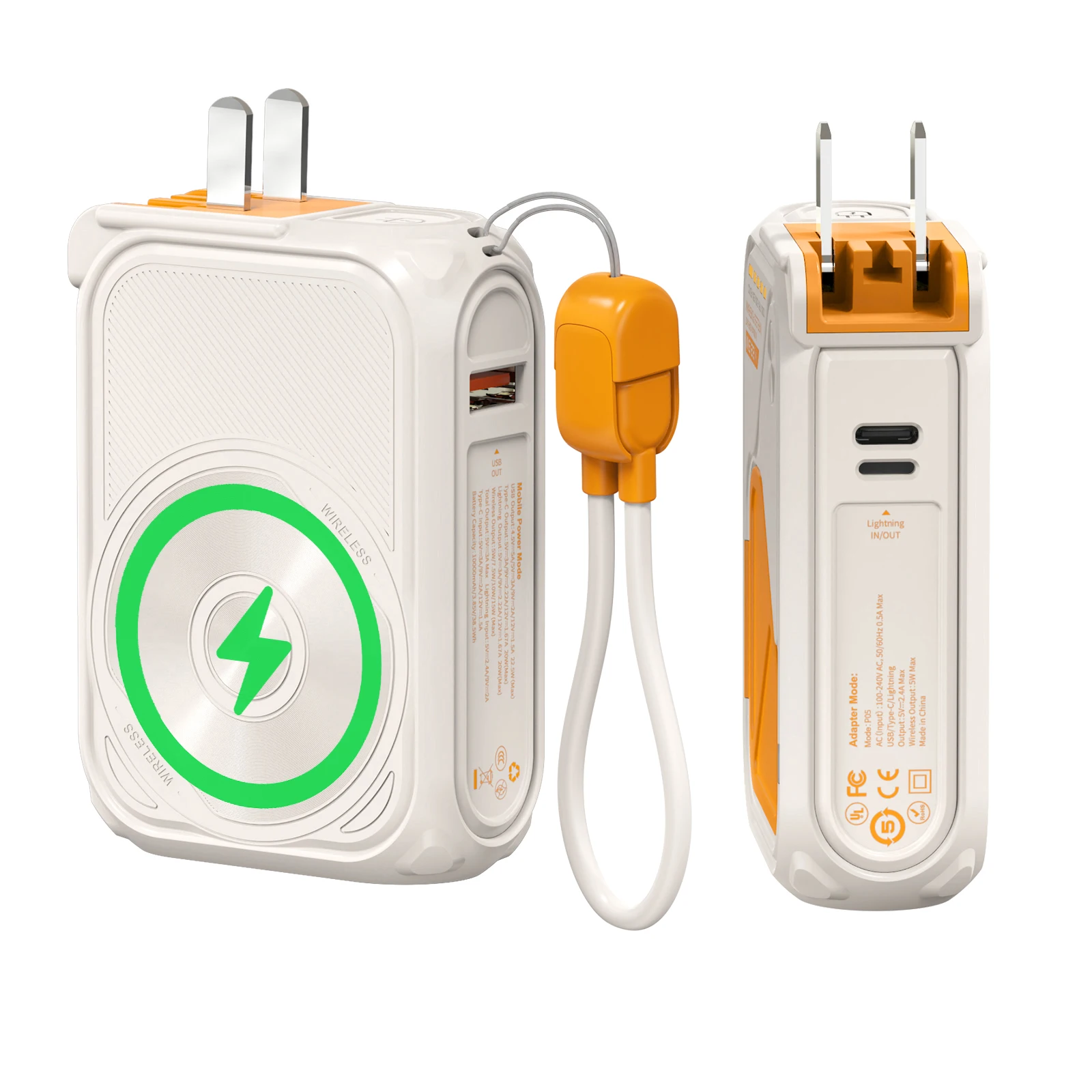 10000mAh Magnetic Wireless Power Bank - Image 3