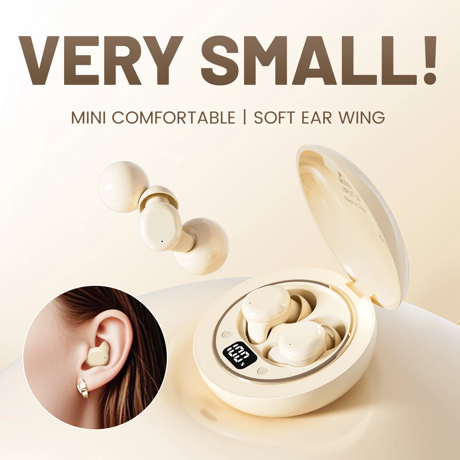 SK49 Bluetooth 6.0 Earbuds Sleep Earphones - Image 1