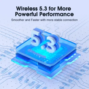 Wireless Bluetooth 5.3 28dB Noise Cancellation 4 Mics - Thumbnail Image 3