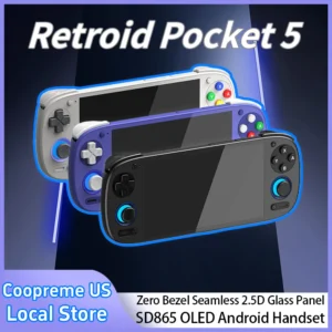 Pocket 5 Handheld Game Console RP5 Retro Games
