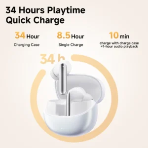 QCY MeloBuds Pro ANC Wireless Bluetooth Earphones 46dB - Thumbnail Image 5