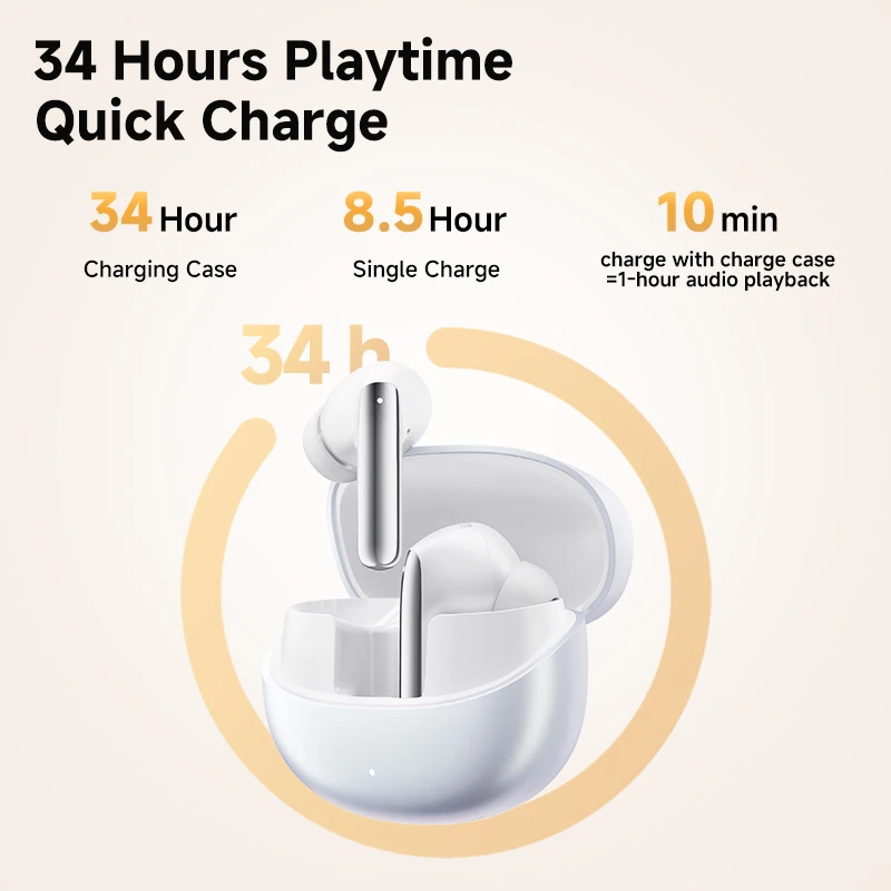 QCY MeloBuds Pro ANC Wireless Bluetooth Earphones 46dB - Image 5