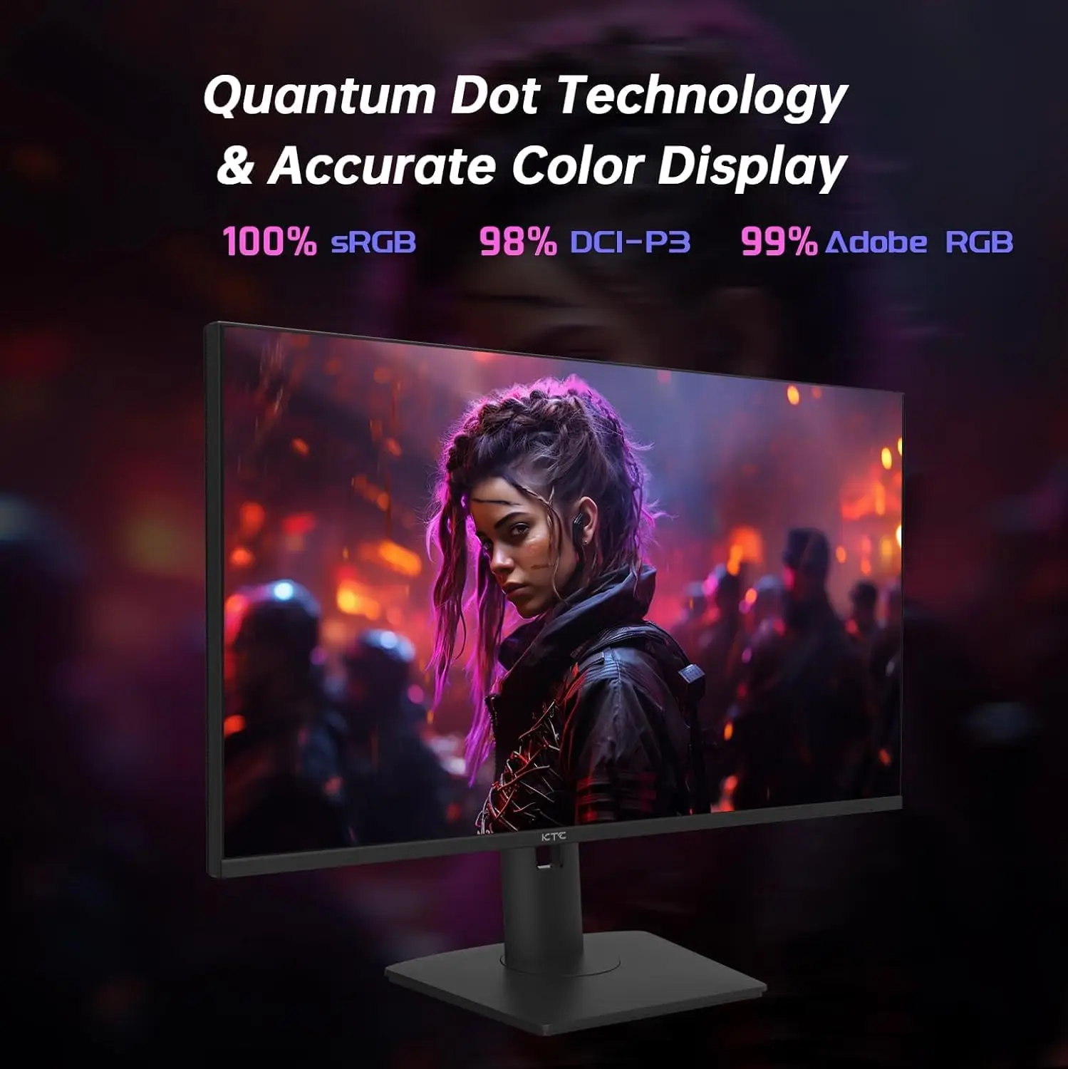 KTC 32 Inch 4K Mini LED Monitor - Image 2