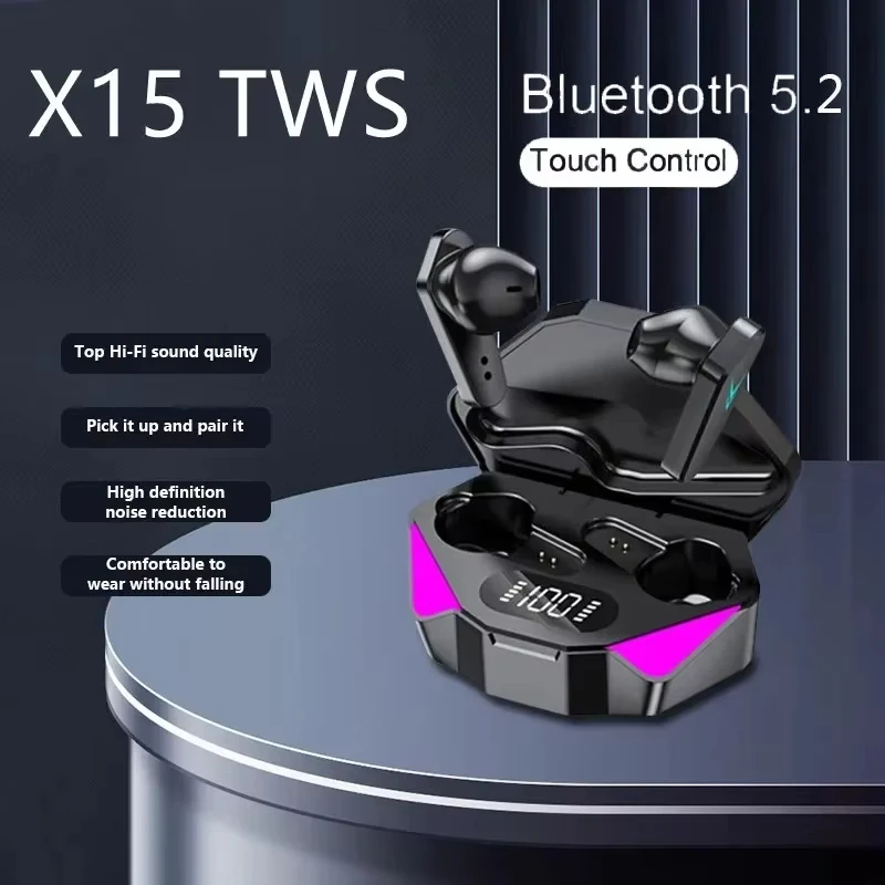 Bluetooth TWS Gaming Earphones Low Latency - Image 2