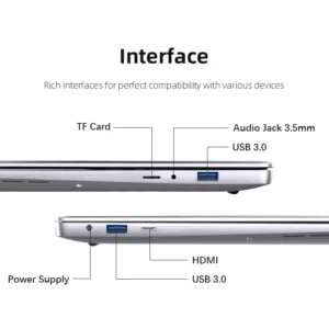 Xiaman 14.1 Inch HD Display Laptop - Thumbnail Image 5