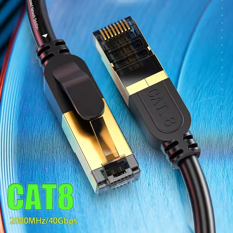 High Speed Cable RJ-45 Connector Internet Network Patch Cord for Router Computer - Image 4