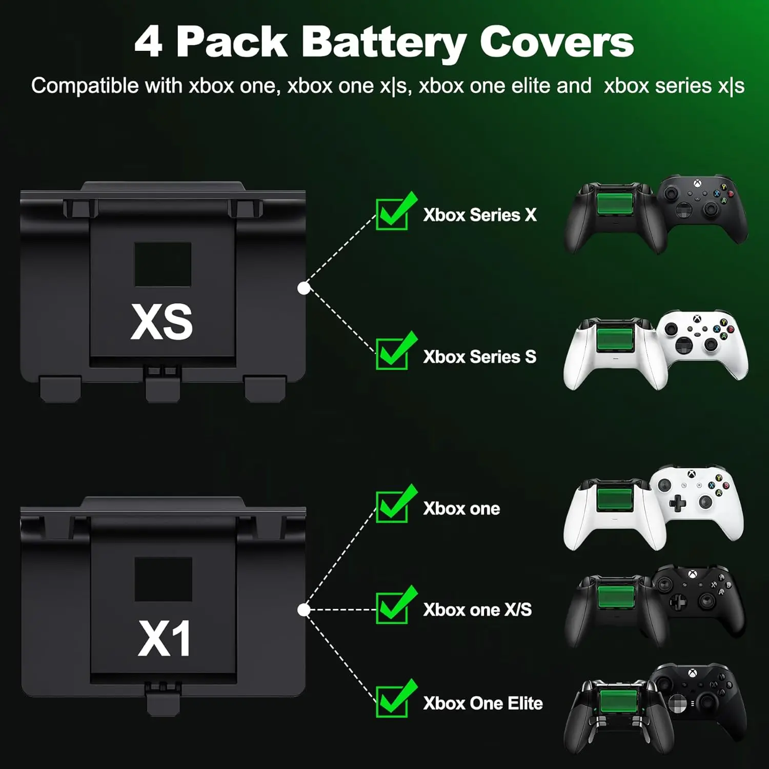 Rechargeable Controller Battery Pack Xbox One X/S/Elite - Image 4