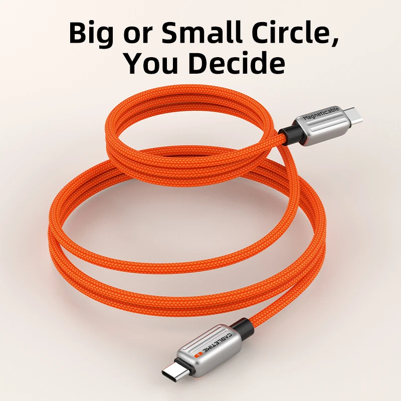 CABLETIME USB C Cable Magnetic Cable Type C Fast Charging Cable for iPhone 17/16 iPad Air Pro - Image 2