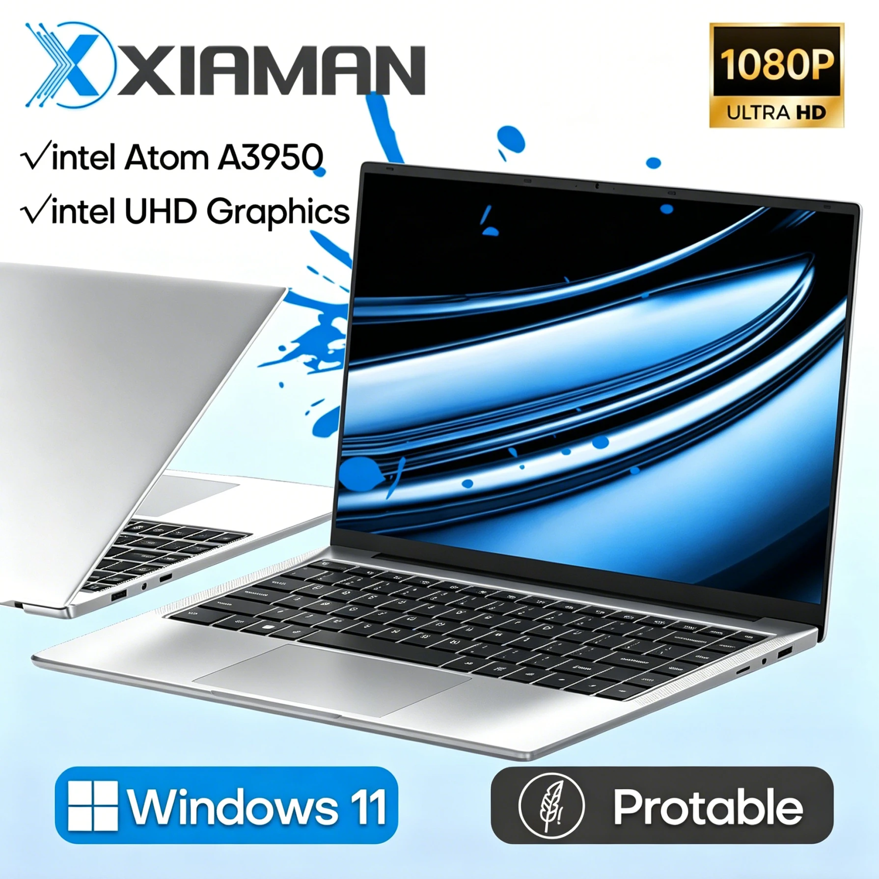 Xiaman 14.1 Inch HD Display Laptop - Image 1