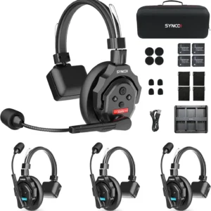 XTALK X2 X5 2.4G Wireless Intercom Headset 24H Working Time