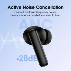 Wireless Bluetooth 5.3 28dB Noise Cancellation 4 Mics - Thumbnail Image 2