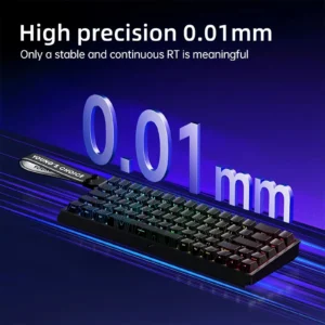 ACE 68 Wired Magnetic Switch Gaming Keyboard Hall Effect Rapid Trigger Programmable RGB 8K Hz DKS/MT/TGL/RS/SOCD Keyboard - Thumbnail Image 2